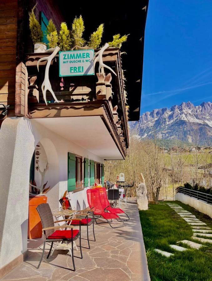 Gaeste-Haus Kaisers-Glueck Going am Wilden Kaiser Exterior foto